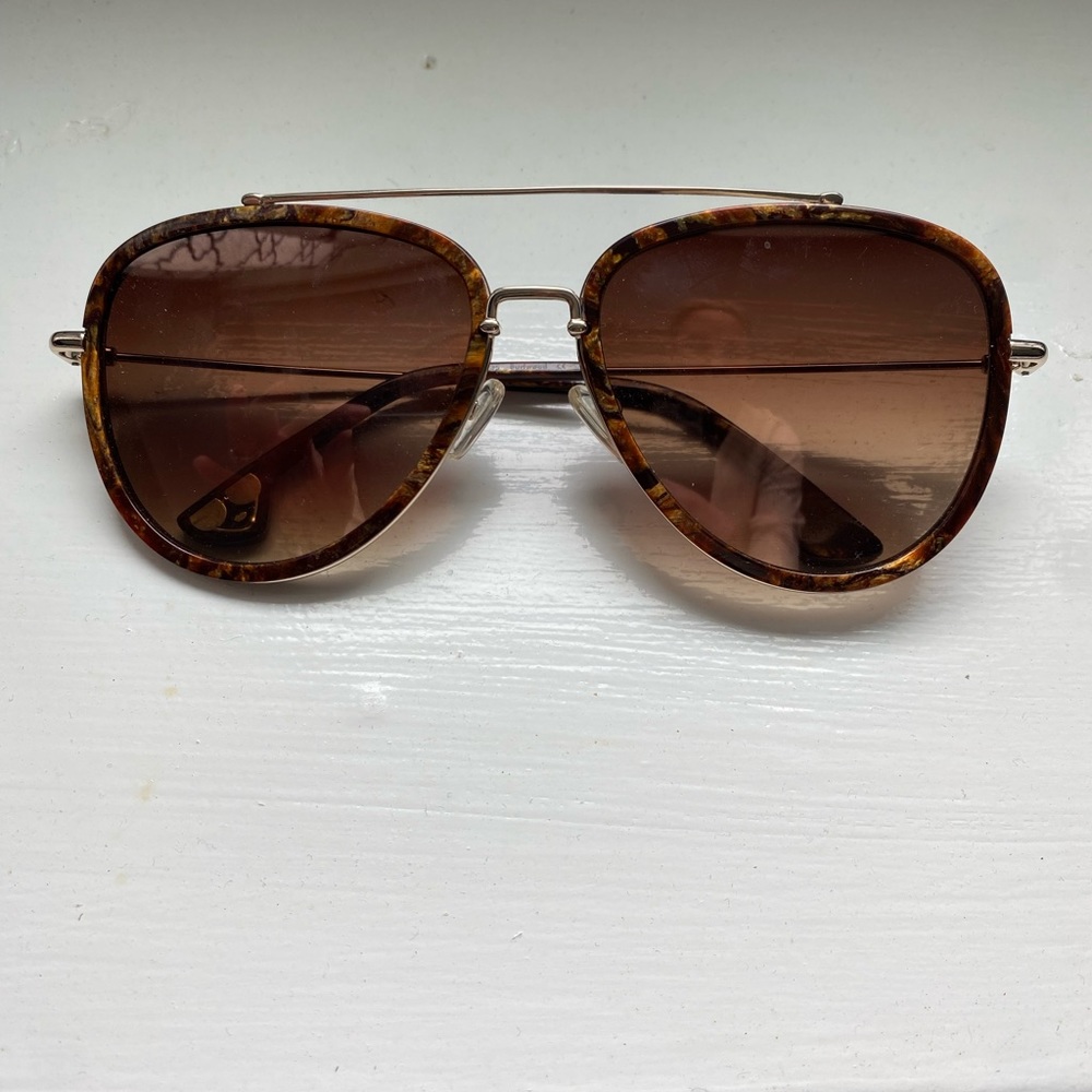 Alice & Olivia Aviator Sunglasses